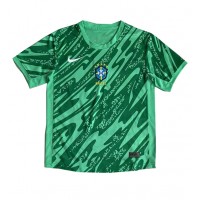 Dres Brazília Brankarsky Domáci Copa America 2024 Krátky Rukáv